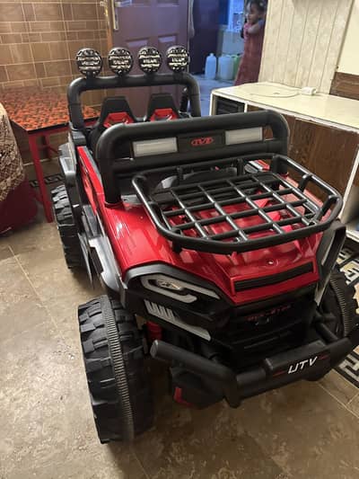 Baby jeep painted body
