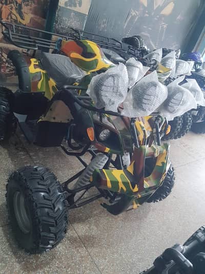 125 full size Brand new Atv quad 4 wheels delivery all Pakistan