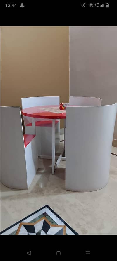 dining table 4 setar sets || good condition ||