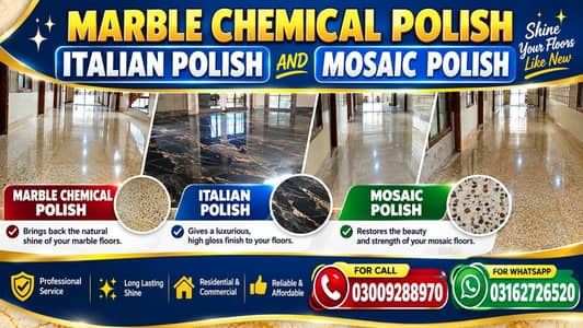 Marble Chemical Polish | Italian polish And Tiles Washing