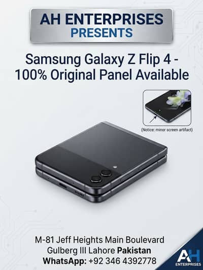 Samsung Flip 4 100 % Original panel available