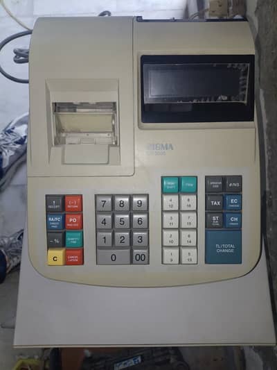 SIGMA CR-2000 Cash Register Machine – Used – Good Condition