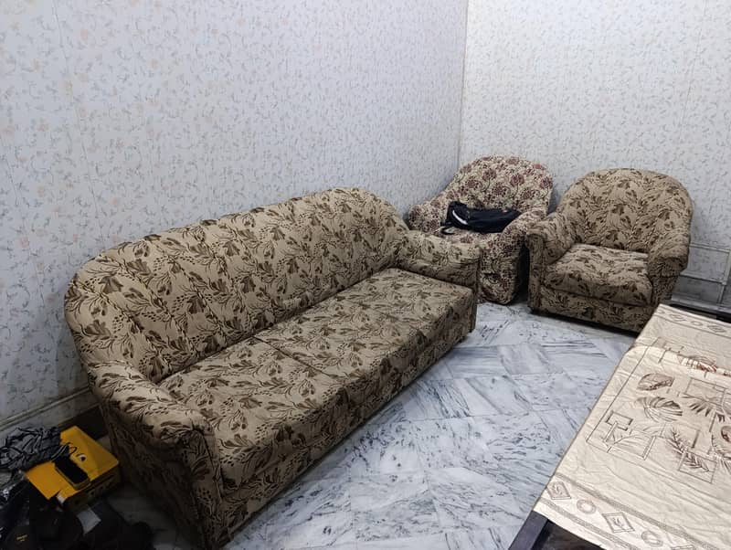 Sofa set and Dining Table 1