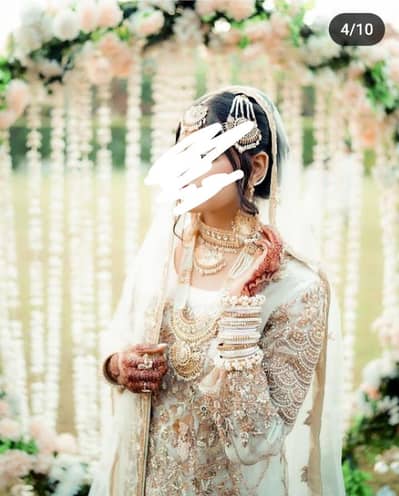 bridal nikah dress