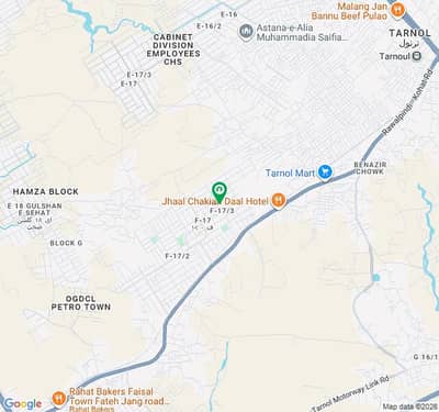 1 KANAL PLOT FOR SALE IN MULTI F-17/3 ISLAMABAD ALL FACILITY AVAILABLE CDA PPROVED SECTOR MPCHS