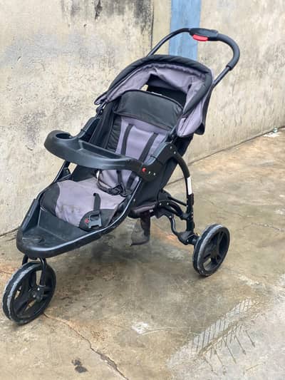 Baby Stroller 3 Wheel Pram – Good Condition