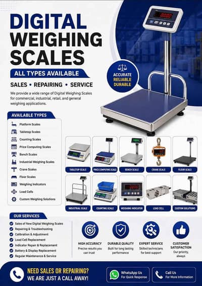 Weighing Scale All types available