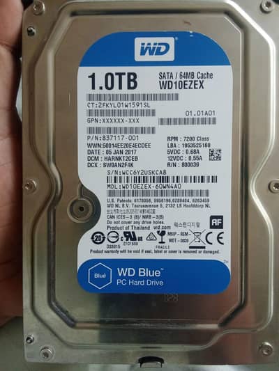wd Sata Hard drive