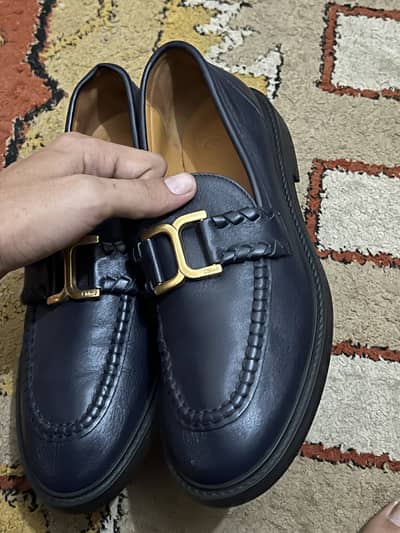 Chloé Original Navy Blue Loafer - Size EU 38 - Imported Italy - New*