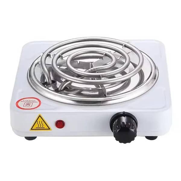 RAF Electric Stove - Single Burner Open-Coil Hot Plate, 1000W, 220-240V, Portable and Easy to Clean