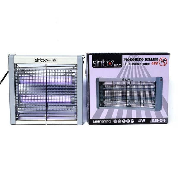 Mosquito Killer - Electric Mosquito Killer - SINBO Max Mosquito Killer - LED Double Tube - Automatic Pest Killer - No Smell And No Pollution - 4W LED Lamp