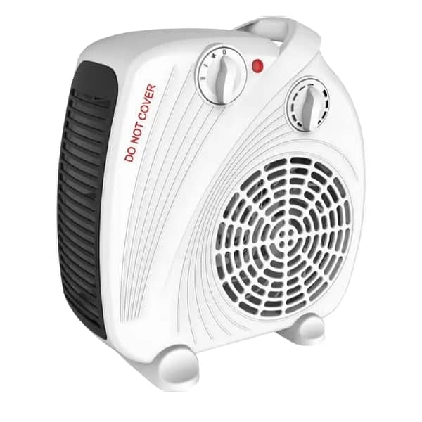 SECO Fan Heater – G. M Climax Electric Heater with Dual Thermal Control, 600W/1200W, Cool/Warm/Hot Wind