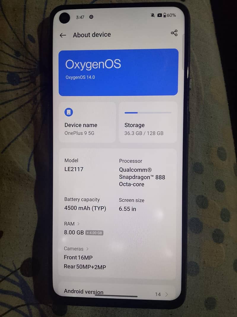 One Plus 9 6