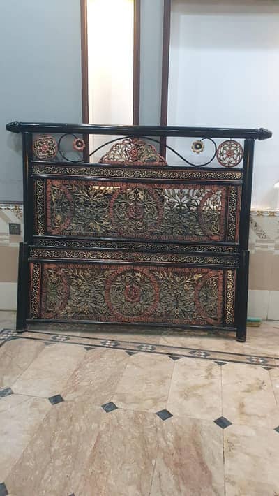 2 Double Iron Bed