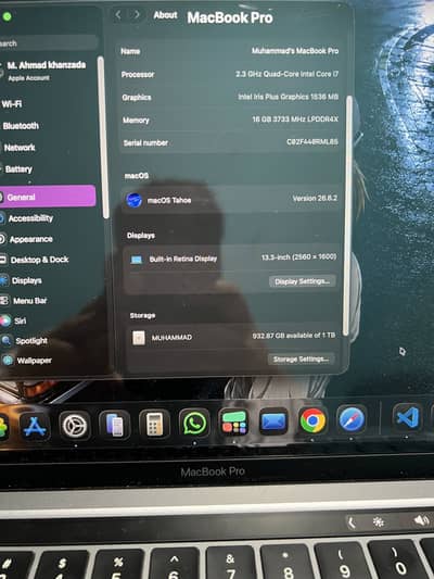MacBook Pro  2020