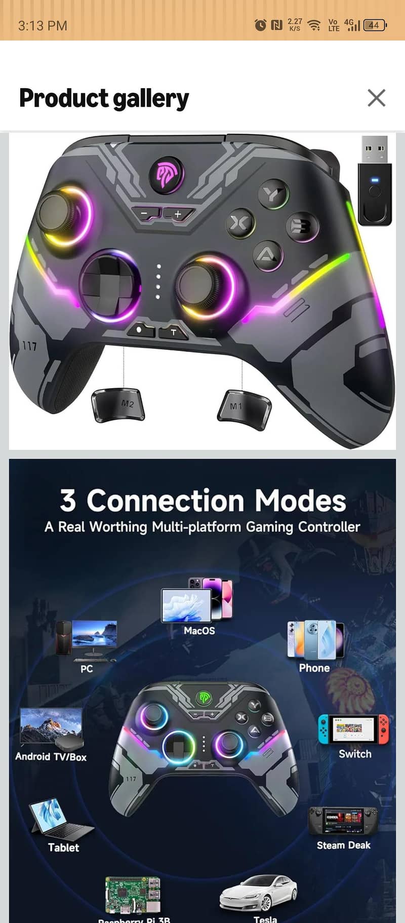EasySM X15 wireless controller 1