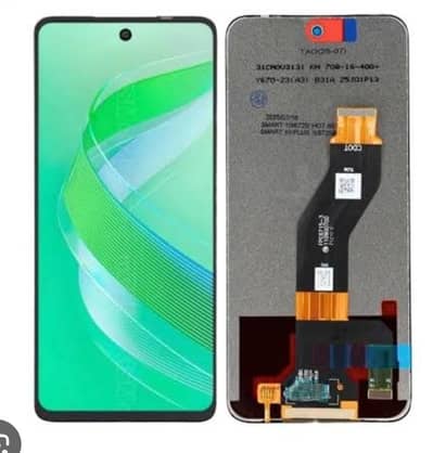 Infinix Hot 50i Panel original Argent Sale
