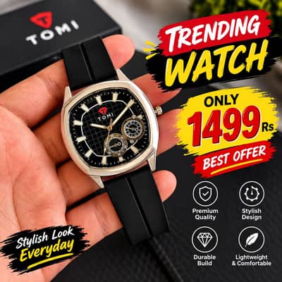 TOMI Trending Watch – Rs. 1,499 Only! ⌚