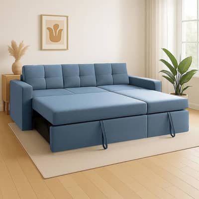 Sofa cum bed/Double cumbed/LShape/Combed/Double bed/Set/Foam Mattress
