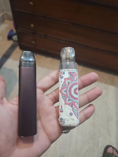 2 pods slightly used