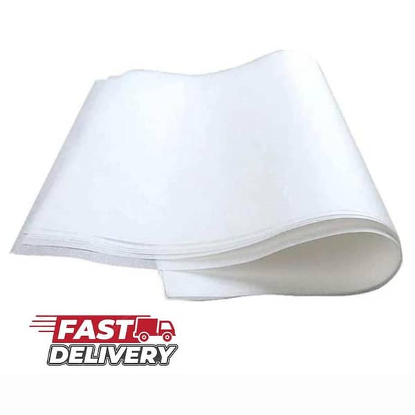 Premium Quality Butter Paper (Pack Of 100 Sheets- 7.5 x 9.5 inches Size)