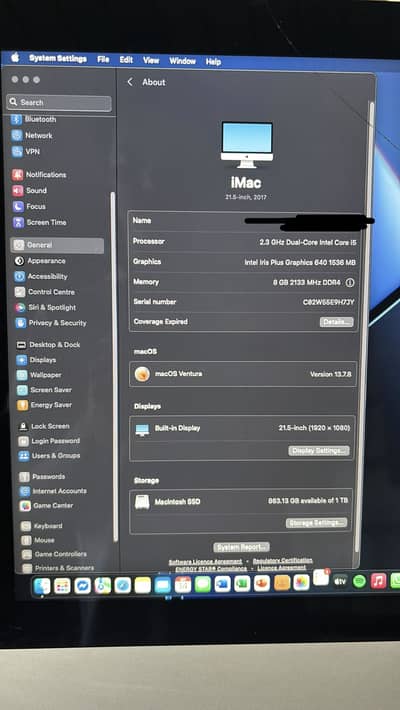 Apple imac 2017