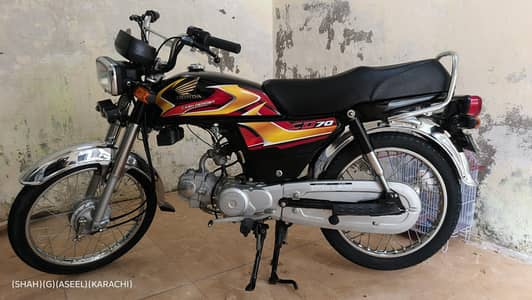 Honda CD 70 4.6. 2026 model condition A1 1st owner