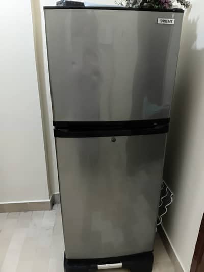 Orient fridge with freezer 12 cubic used condition ok not any problem