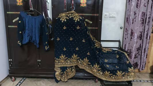 Zinc saree heavy work