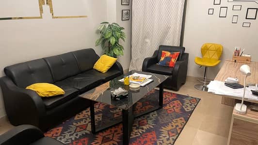 Sofa set with center table and Carpet Rug