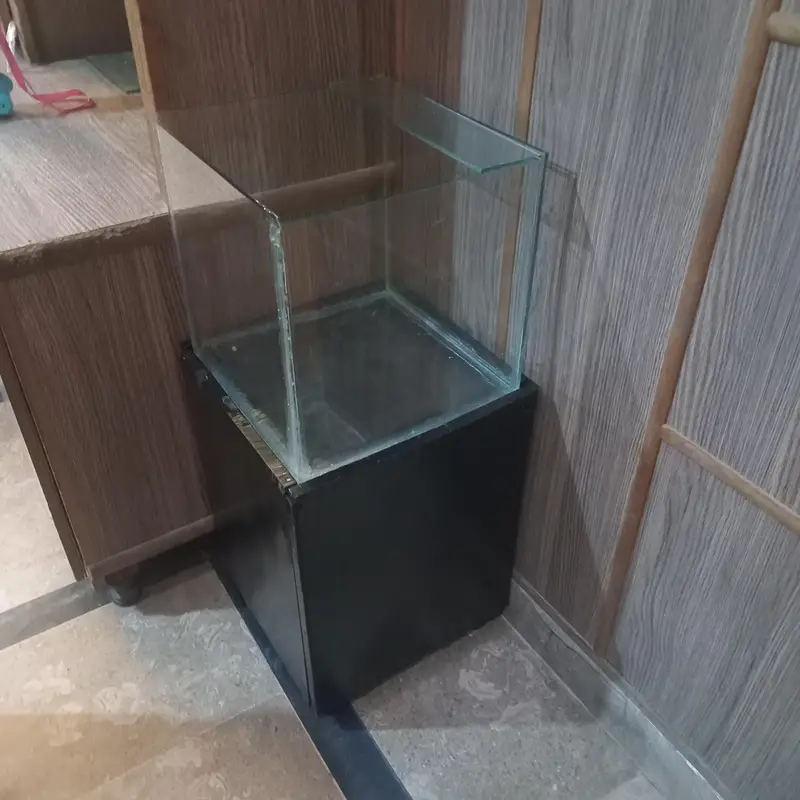 aquarium with table — photo 2