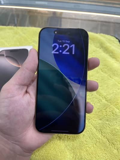 Apple iPhone 16 Pro 128gb with box 10by10 condition