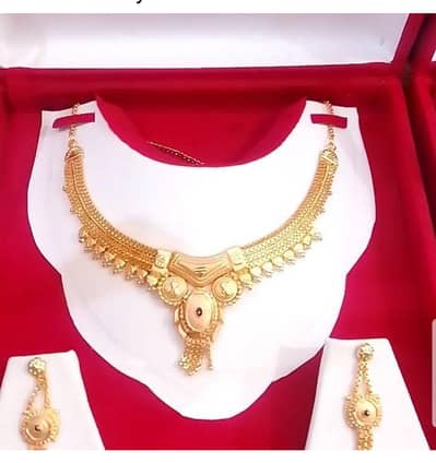 Artificial Indian Haar Set Juust Like GoldGood Quality