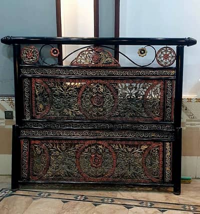 2 Double Iron Bed