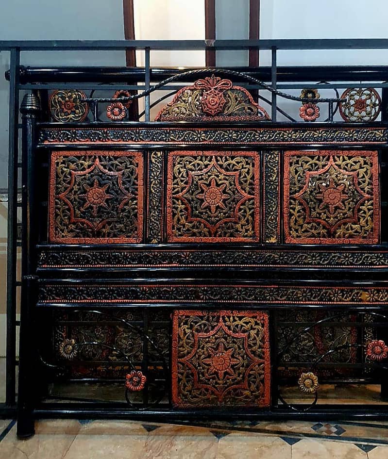 2 Double Iron Bed 1