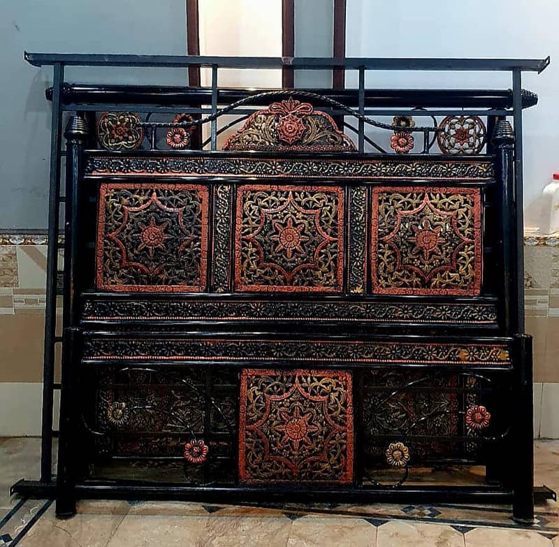2 Double Iron Bed 2