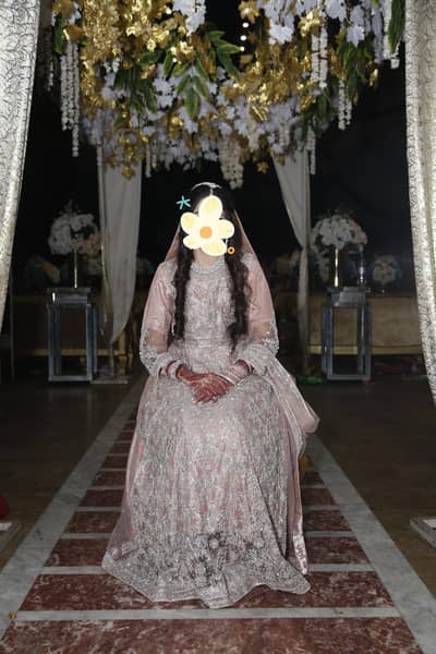 Elegent Walima Maxi/Luxury Embroided Formal Dress/ Premium Bridal wear