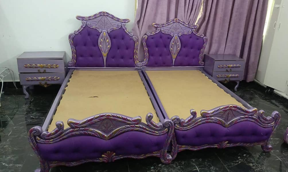 BED SET & Sofa sum bed 2