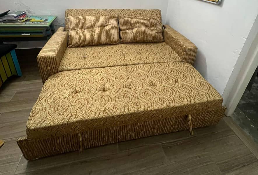BED SET & Sofa sum bed 6