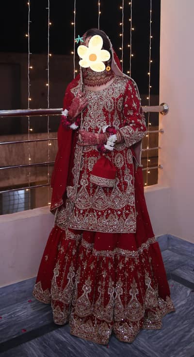 Bridal Wedding Dress / Heavy Embroidery & Handwork / for sale
