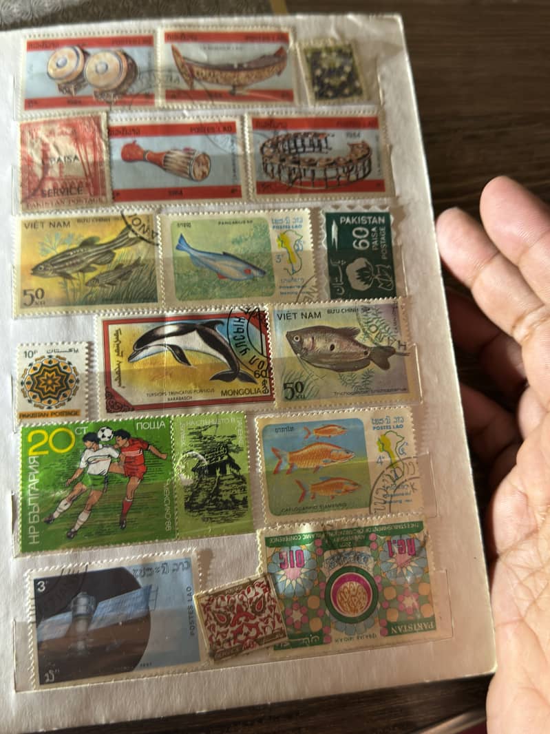 Old postal stamp 5