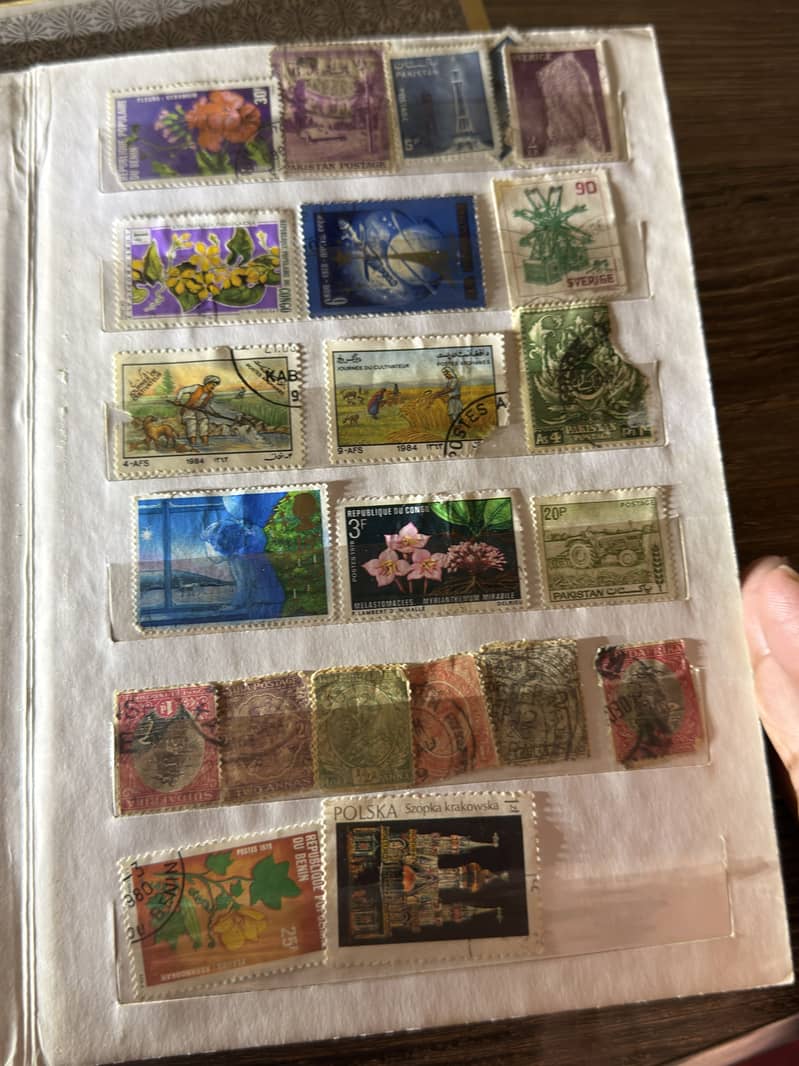 Old postal stamp 6
