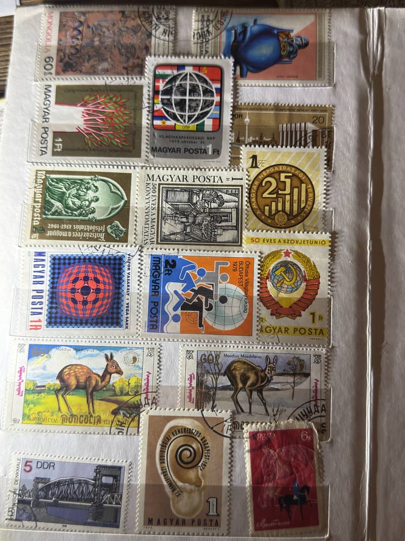 Old postal stamp 8