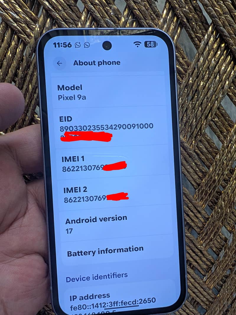 Google Pixel 9A PTA Approved 4