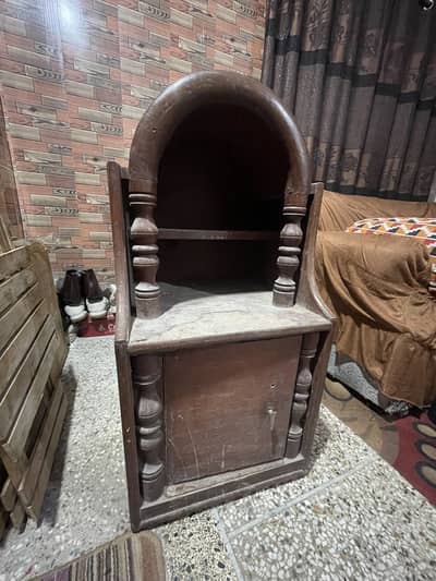Wooden Corner Cabinet / Wooden Wall cabinet