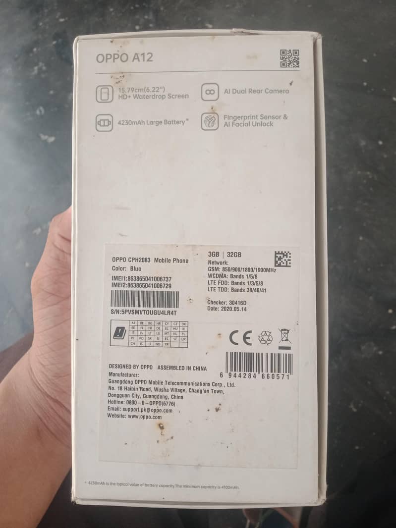 OPPO A12 8