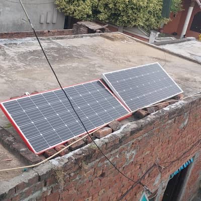2 solar plates