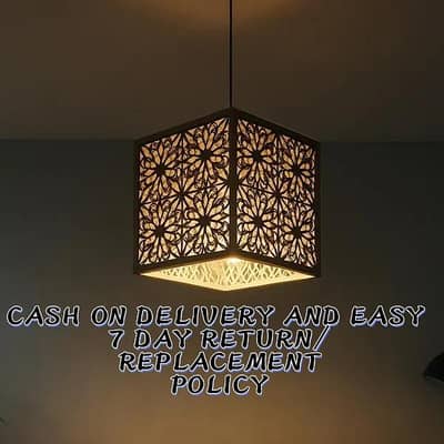 MODERN FLORAL CEILING LAMP BLACK GOLDEN GLOW