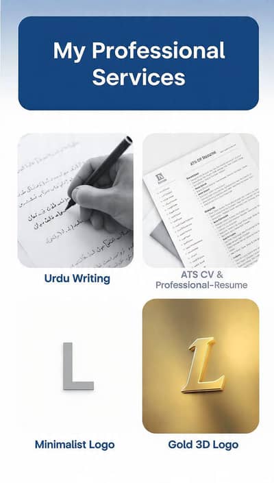 Professional CV, Logo & Business Card Design Service