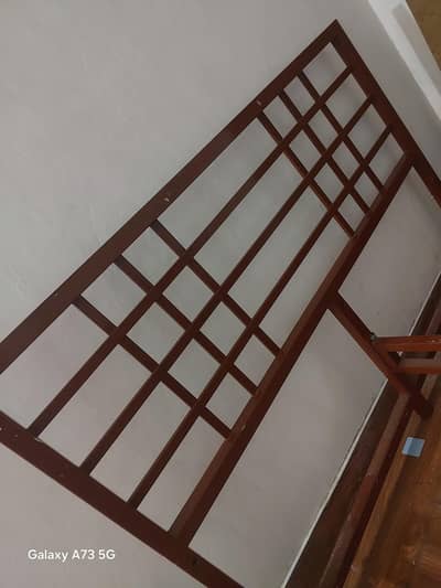 iron bed full heavy weight